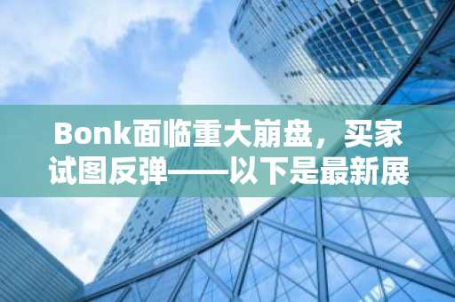 Bonk面临重大崩盘,买家试图反弹——以下是最新展望
