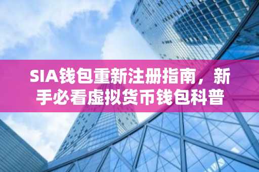 SIA钱包重新注册指南，新手必看虚拟货币钱包科普