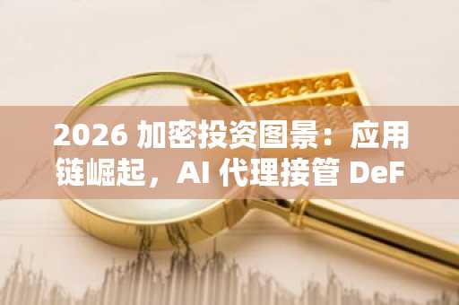 2026 加密投资图景：应用链崛起，AI 代理接管 DeFi