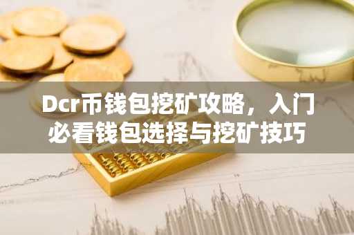 Dcr币钱包挖矿攻略，入门必看钱包选择与挖矿技巧
