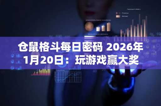 仓鼠格斗每日密码 2026年1月20日：玩游戏赢大奖