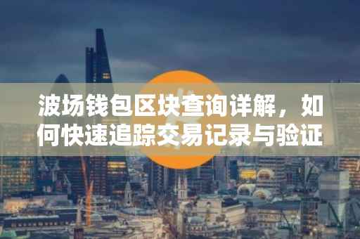 波场钱包区块查询详解，如何快速追踪交易记录与验证资产安全