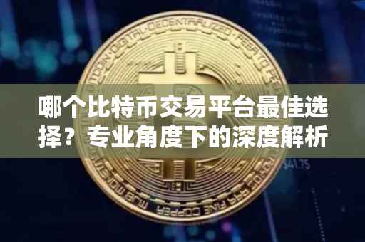 哪个比特币交易平台最佳选择？专业角度下的深度解析