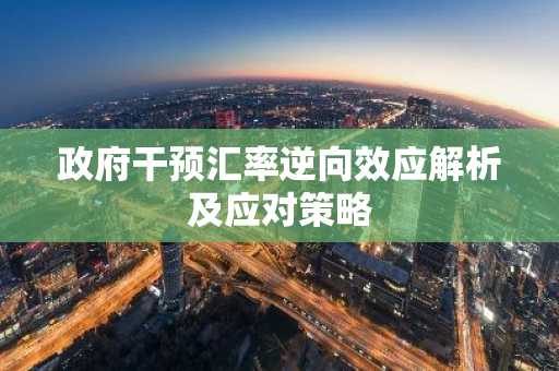 政府干预汇率逆向效应解析及应对策略