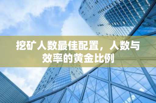 挖矿人数最佳配置，人数与效率的黄金比例