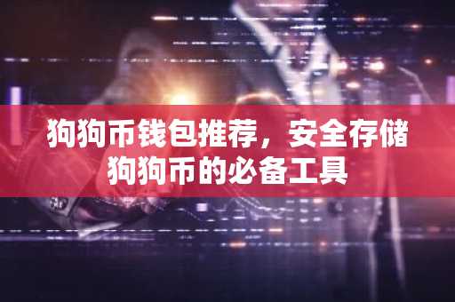 狗狗币钱包推荐，安全存储狗狗币的必备工具