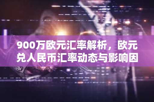 900万欧元汇率解析，欧元兑人民币汇率动态与影响因素