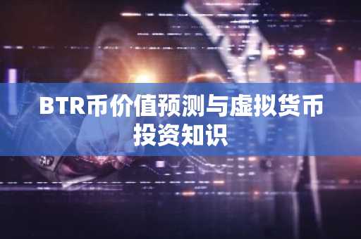 BTR币价值预测与虚拟货币投资知识