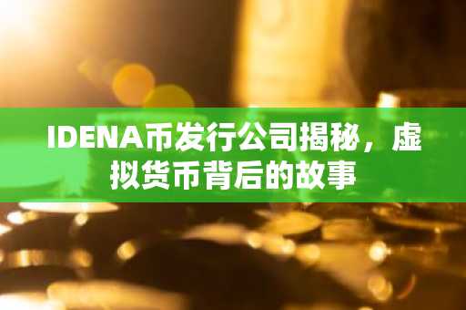 IDENA币发行公司揭秘，虚拟货币背后的故事