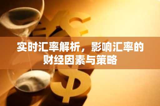 实时汇率解析,影响汇率的财经因素与策略
