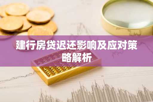 建行房贷迟还影响及应对策略解析