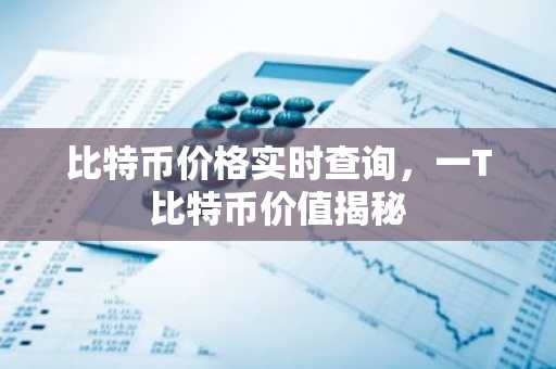 比特币价格实时查询，一T比特币价值揭秘