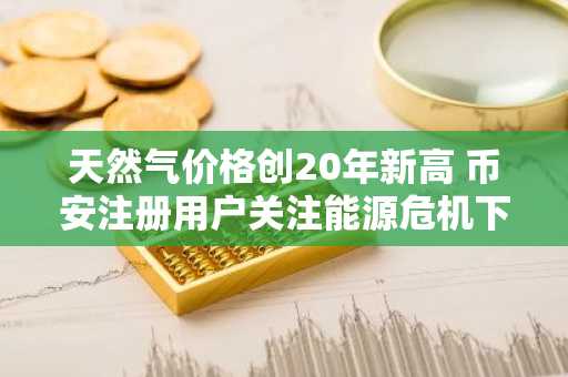 天然气价格创20年新高 币安注册用户关注能源危机下的数字资产避险机会
