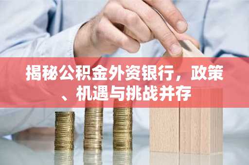 揭秘公积金外资银行，政策、机遇与挑战并存