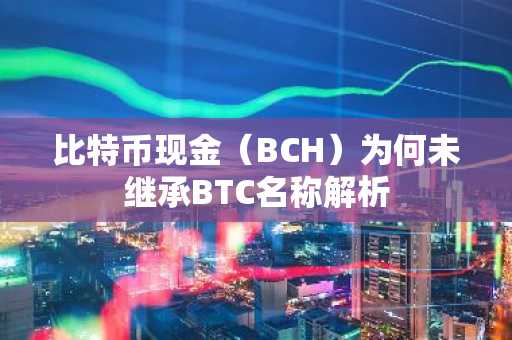 比特币现金（BCH）为何未继承BTC名称解析