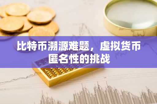 比特币溯源难题,虚拟货币匿名性的挑战