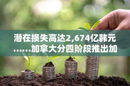 潜在损失高达2,674亿韩元……加拿大分四阶段推出加密货币托管“20%限制”监管