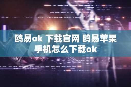 鸥易ok 下载官网 鸥易苹果手机怎么下载ok