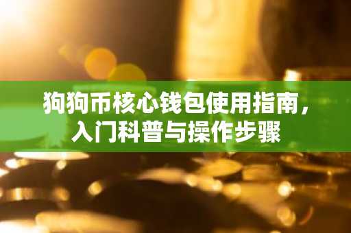 狗狗币核心钱包使用指南，入门科普与操作步骤