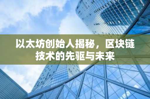 以太坊创始人揭秘，区块链技术的先驱与未来