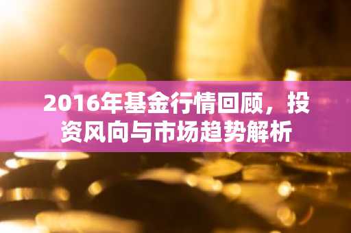 2016年基金行情回顾，投资风向与市场趋势解析