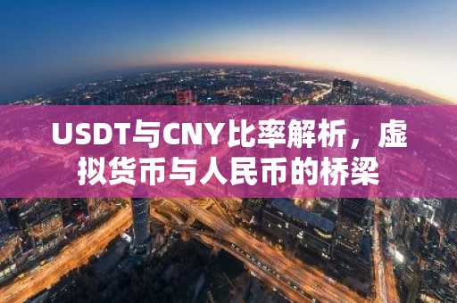 USDT与CNY比率解析,虚拟货币与人民币的桥梁