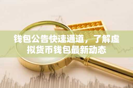 钱包公告快速通道，了解虚拟货币钱包最新动态