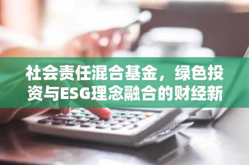 社会责任混合基金，绿色投资与ESG理念融合的财经新趋势