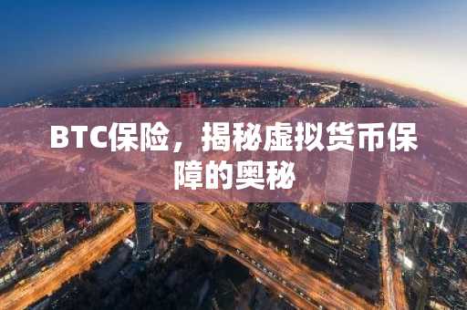BTC保险,揭秘虚拟货币保障的奥秘