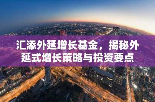 汇添外延增长基金,揭秘外延式增长策略与投资要点