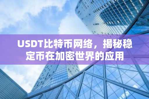 USDT比特币网络，揭秘稳定币在加密世界的应用