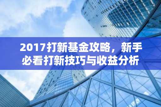 2017打新基金攻略,新手必看打新技巧与收益分析
