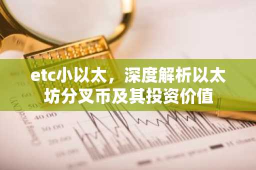 etc小以太，深度解析以太坊分叉币及其投资价值