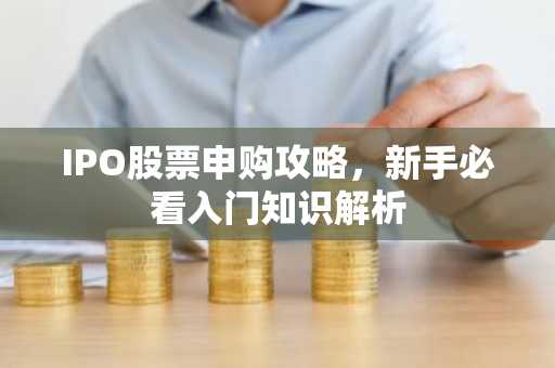 IPO股票申购攻略，新手必看入门知识解析