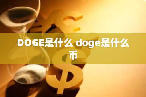 DOGE是什么 doge是什么币