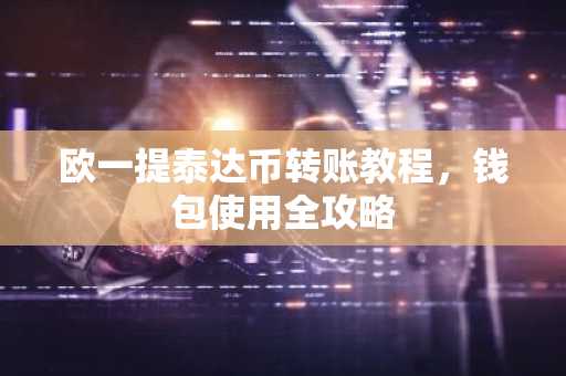 欧一提泰达币转账教程，钱包使用全攻略