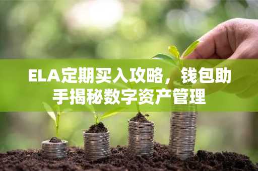 ELA定期买入攻略，钱包助手揭秘数字资产管理