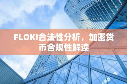 FLOKI合法性分析,加密货币合规性解读
