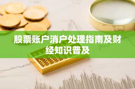 股票账户消户处理指南及财经知识普及