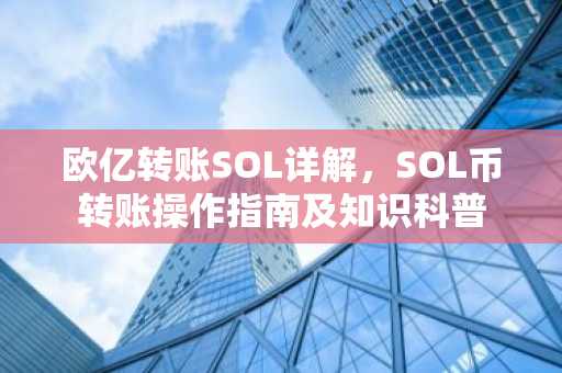 欧亿转账SOL详解，SOL币转账操作指南及知识科普
