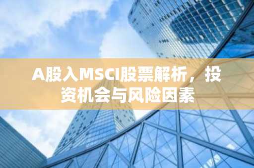 A股入MSCI股票解析，投资机会与风险因素
