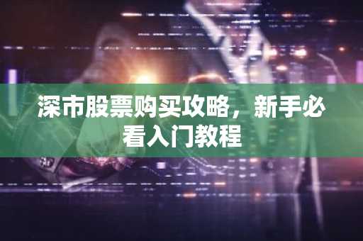 深市股票购买攻略,新手必看入门教程