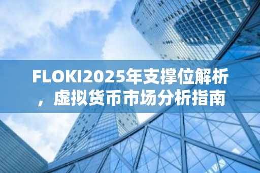 FLOKI2025年支撑位解析,虚拟货币市场分析指南
