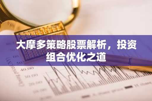 大摩多策略股票解析，投资组合优化之道