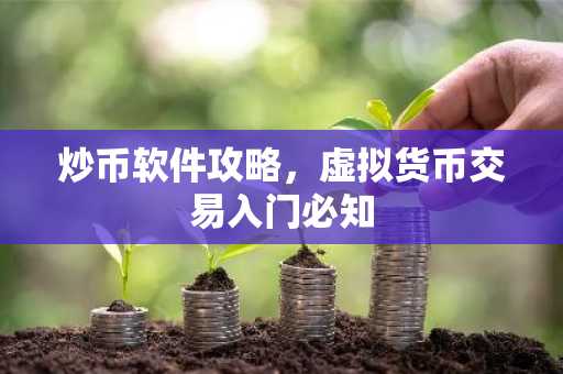 炒币软件攻略，虚拟货币交易入门必知
