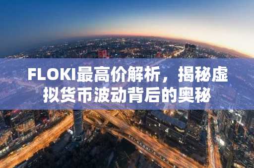 FLOKI最高价解析,揭秘虚拟货币波动背后的奥秘