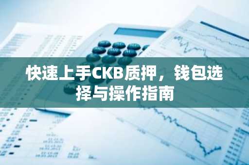 快速上手CKB质押，钱包选择与操作指南
