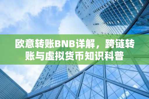 欧意转账BNB详解，跨链转账与虚拟货币知识科普