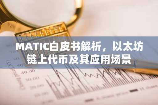 MATIC白皮书解析，以太坊链上代币及其应用场景