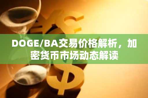 DOGE/BA交易价格解析，加密货币市场动态解读